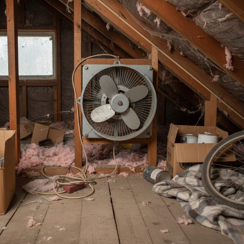 Attic Fan Replacement in Heber City, UT